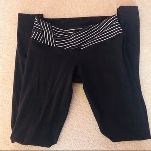 Full length black (reversible) lululemon leggings